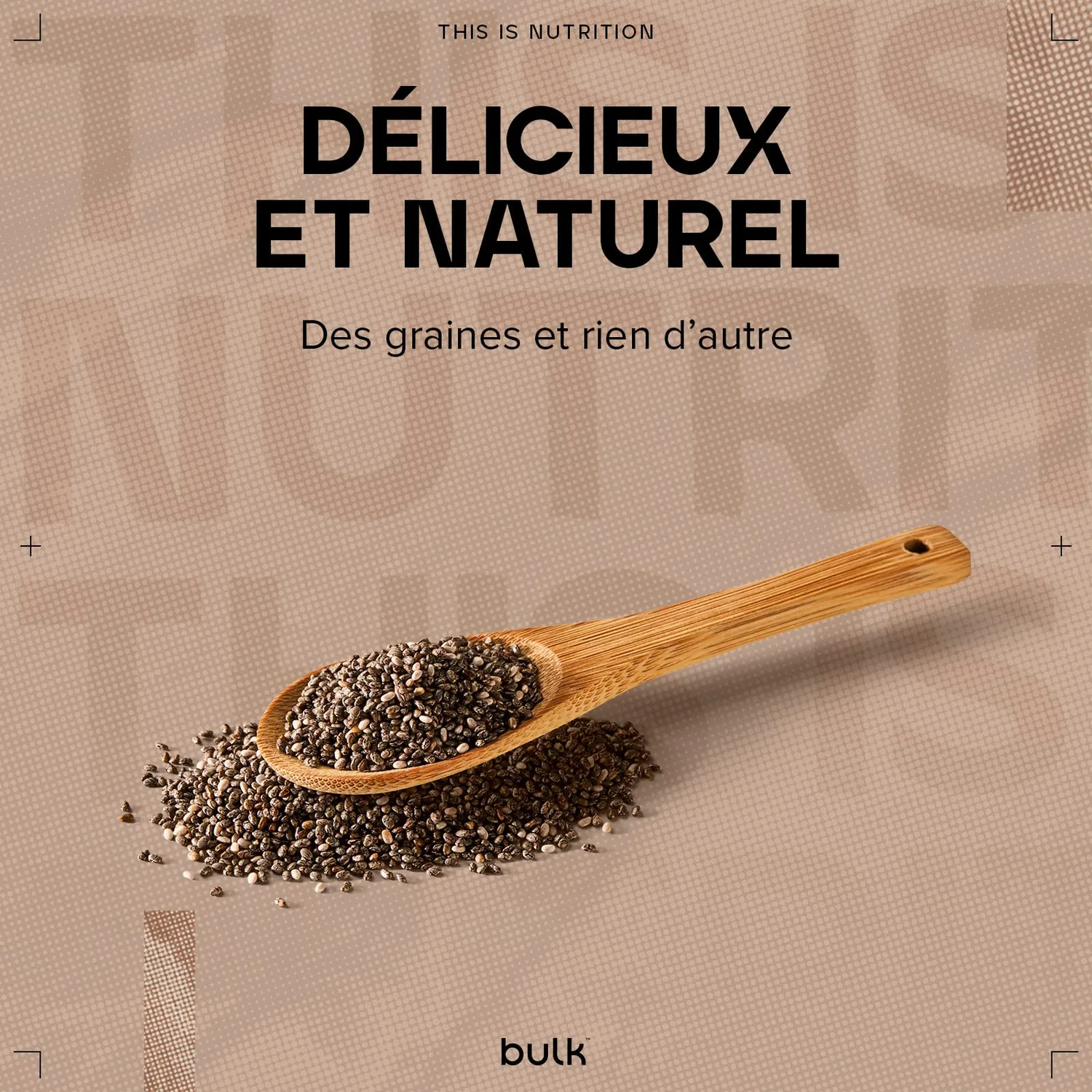BULK Graines de chia graines alimentaires riches en protéines