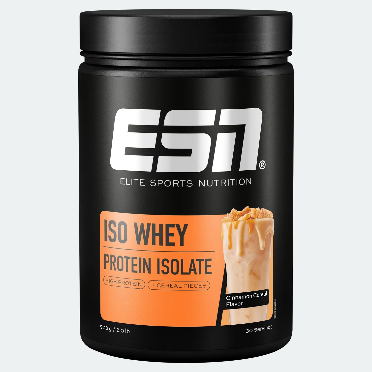 ESN Iso Whey protéine Cinnamon Cereal 908 g pauvre en glucides