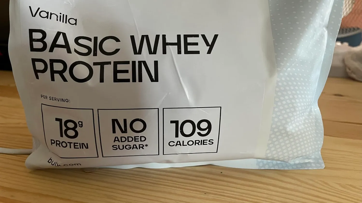 Bulk Basic protéine vanille 1,25 kg 41 portions