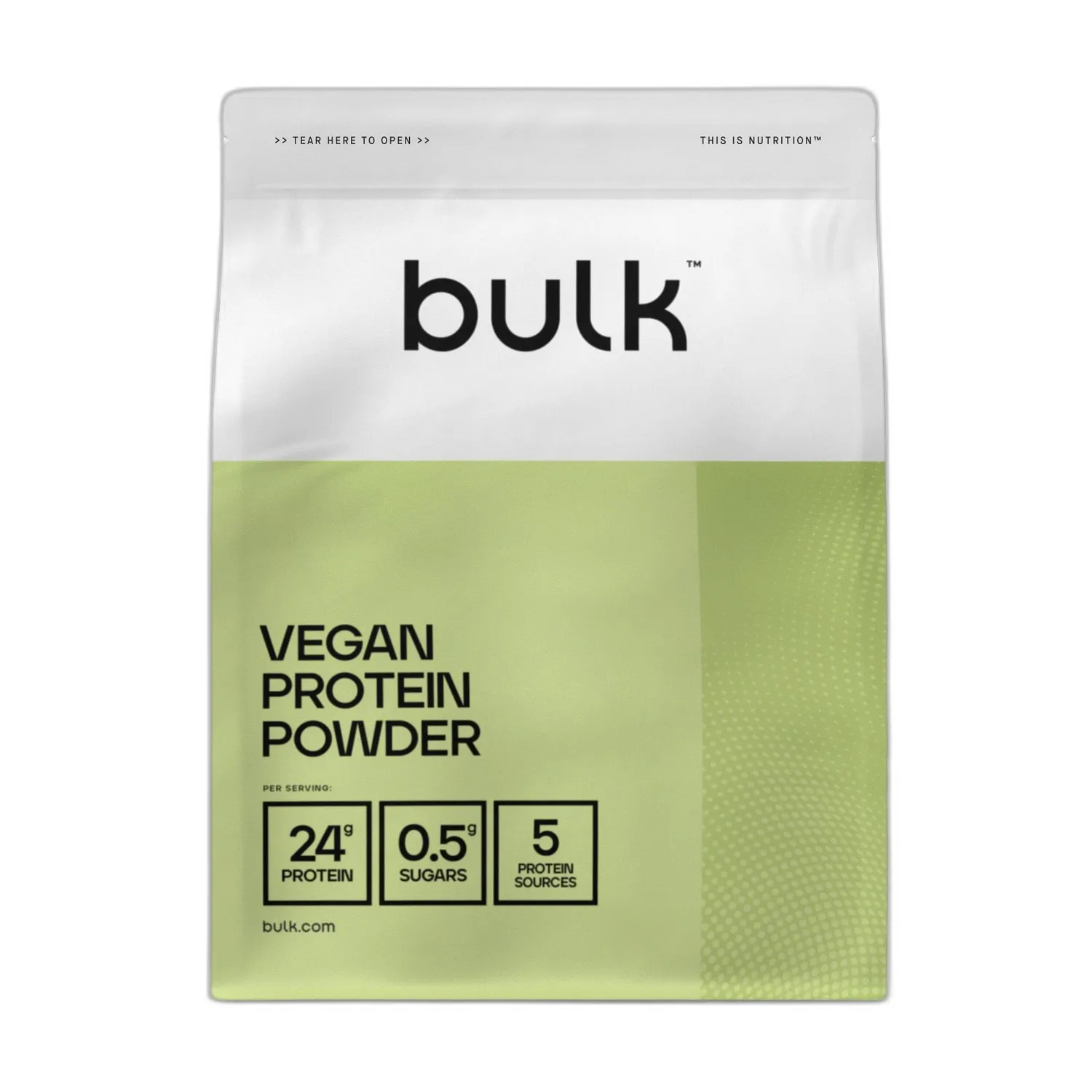 BULK Vegan Protein Powder poudre protéinée vanille 2,5 kg