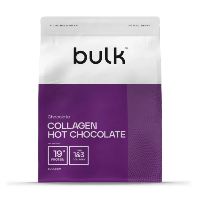 Bulk Collagen Hot Chocolate poudre 500 g collagène bovin