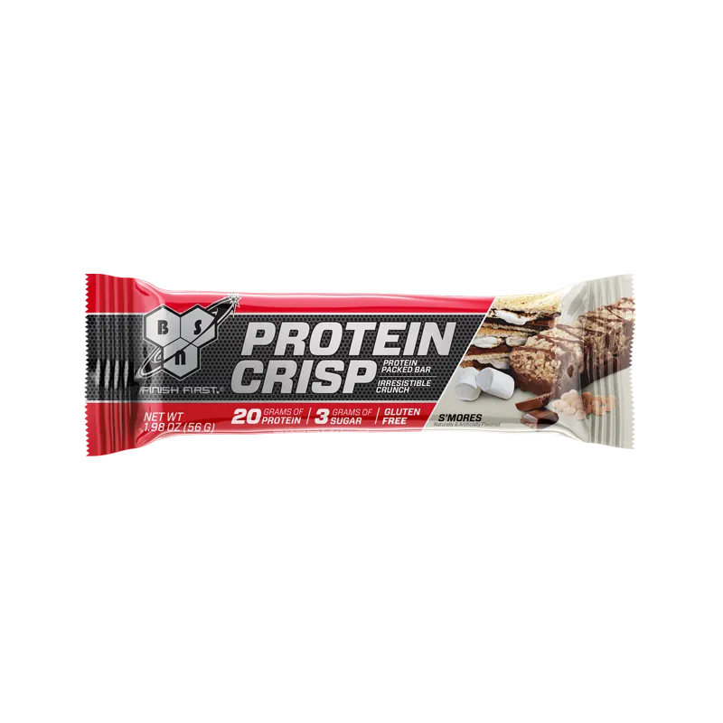 BSN Protein Crisp barre protéinée Chocolat Crunch 12 barres