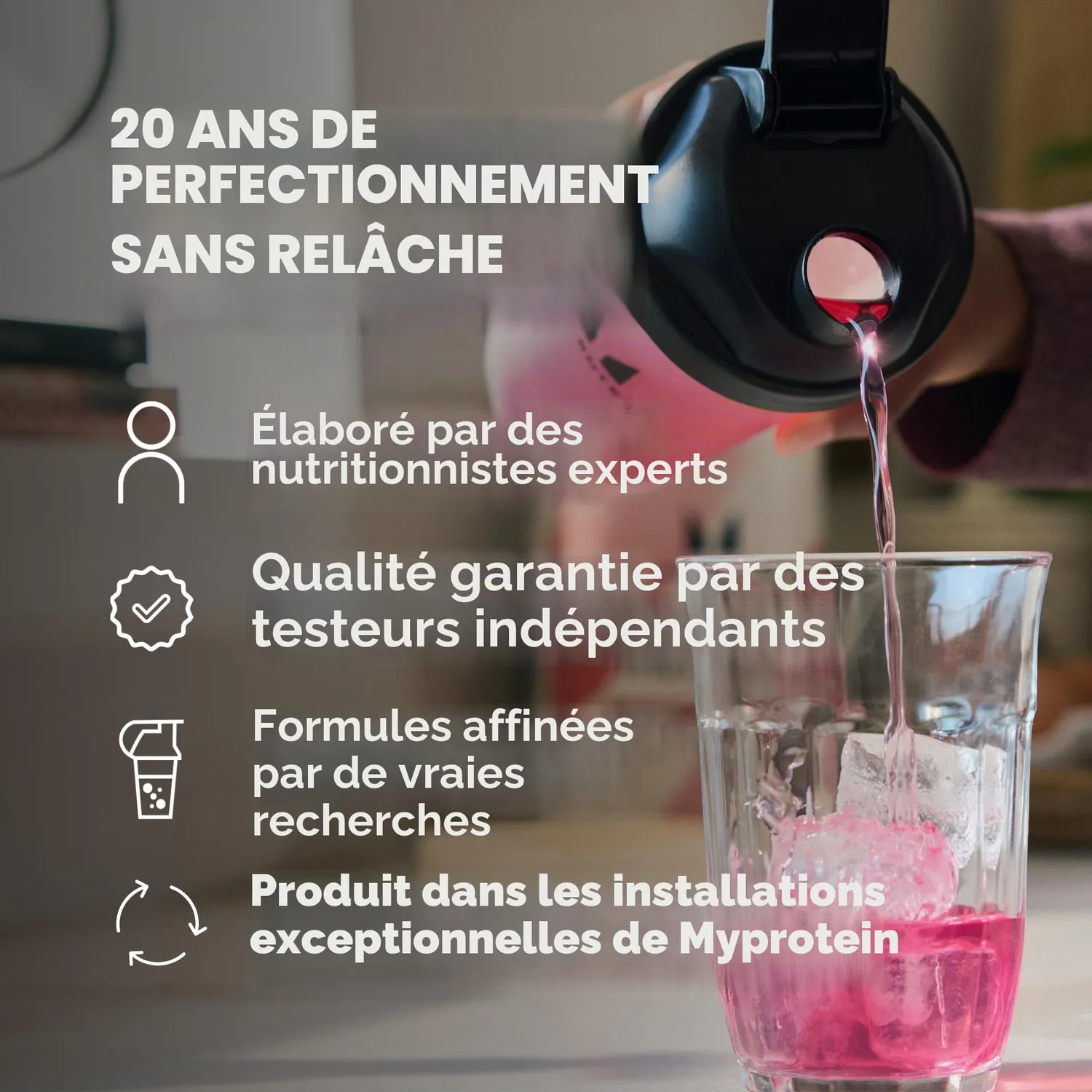 Myprotein Clear Whey Isolate 500 g canneberge et framboise