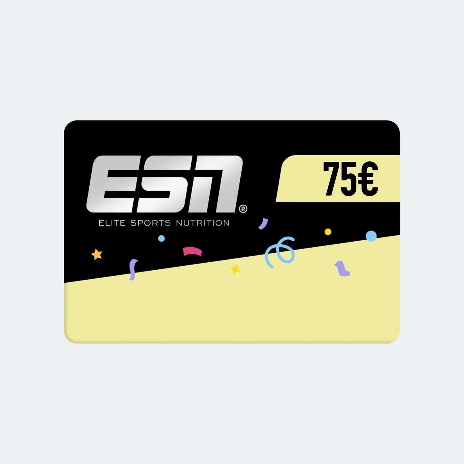 ESN Carte Cadeau anniversaire 10€ e-mail fitness