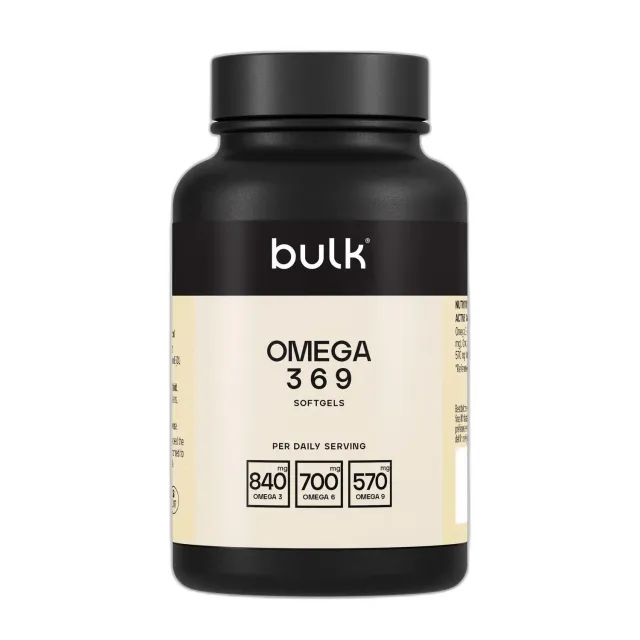 BULK Oméga 3 6 9 gélules 1000 mg 90 unités