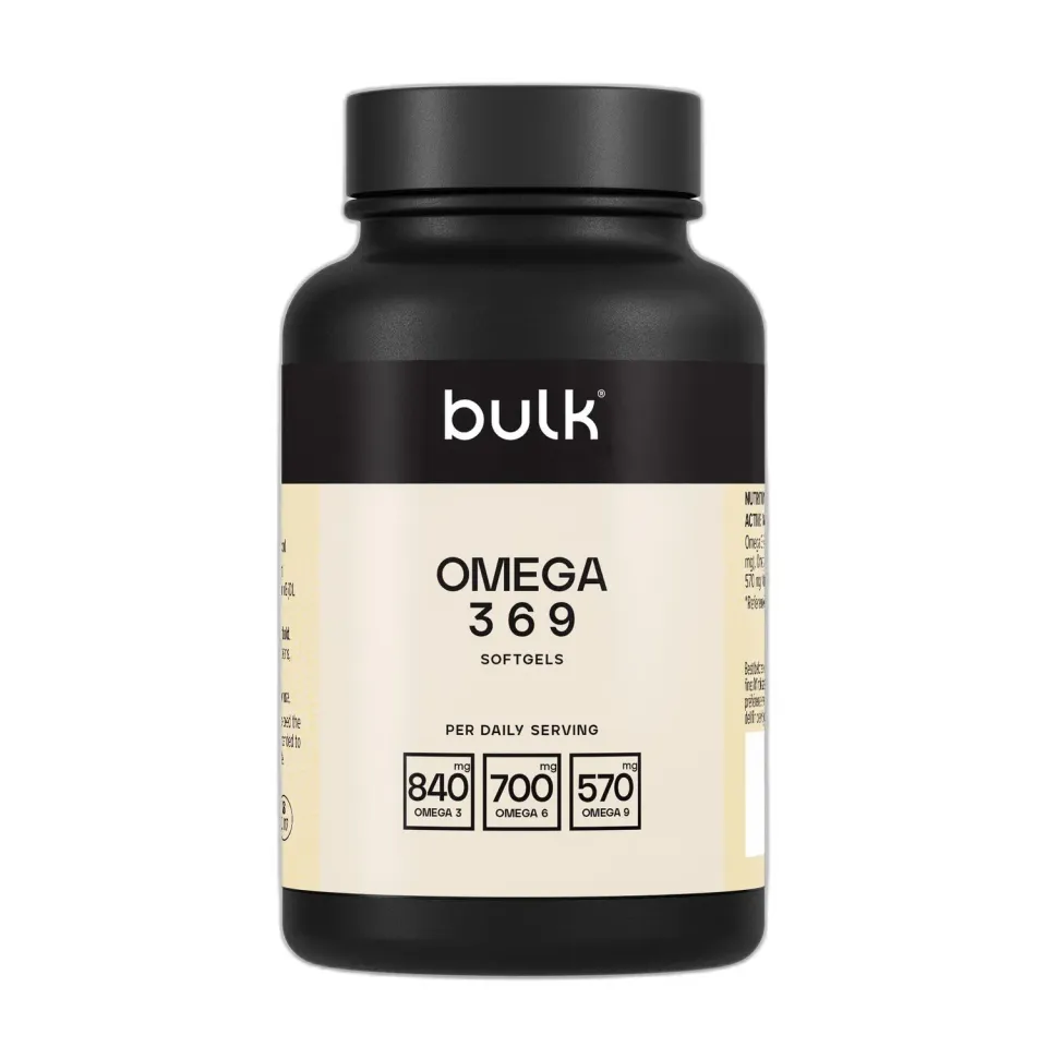 BULK Oméga 3 6 9 gélules 1000 mg 90 unités