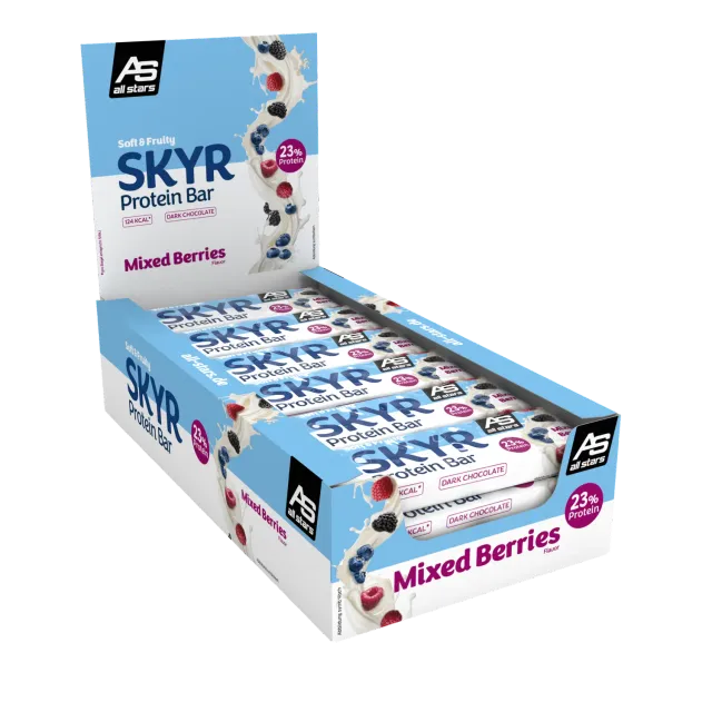 AllStars SKYR Protein Bar barre protéinée Mixed Berries 1 barre