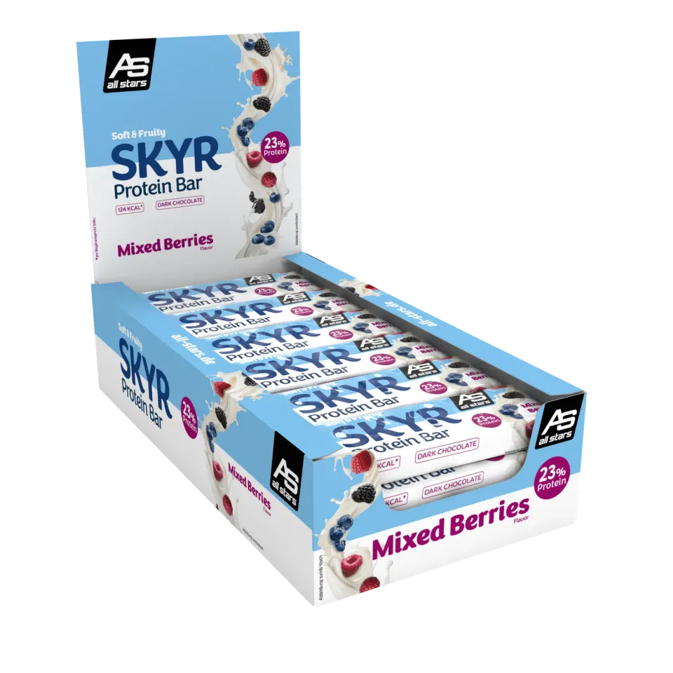 AllStars SKYR Protein Bar barre protéinée Mixed Berries 1 barre