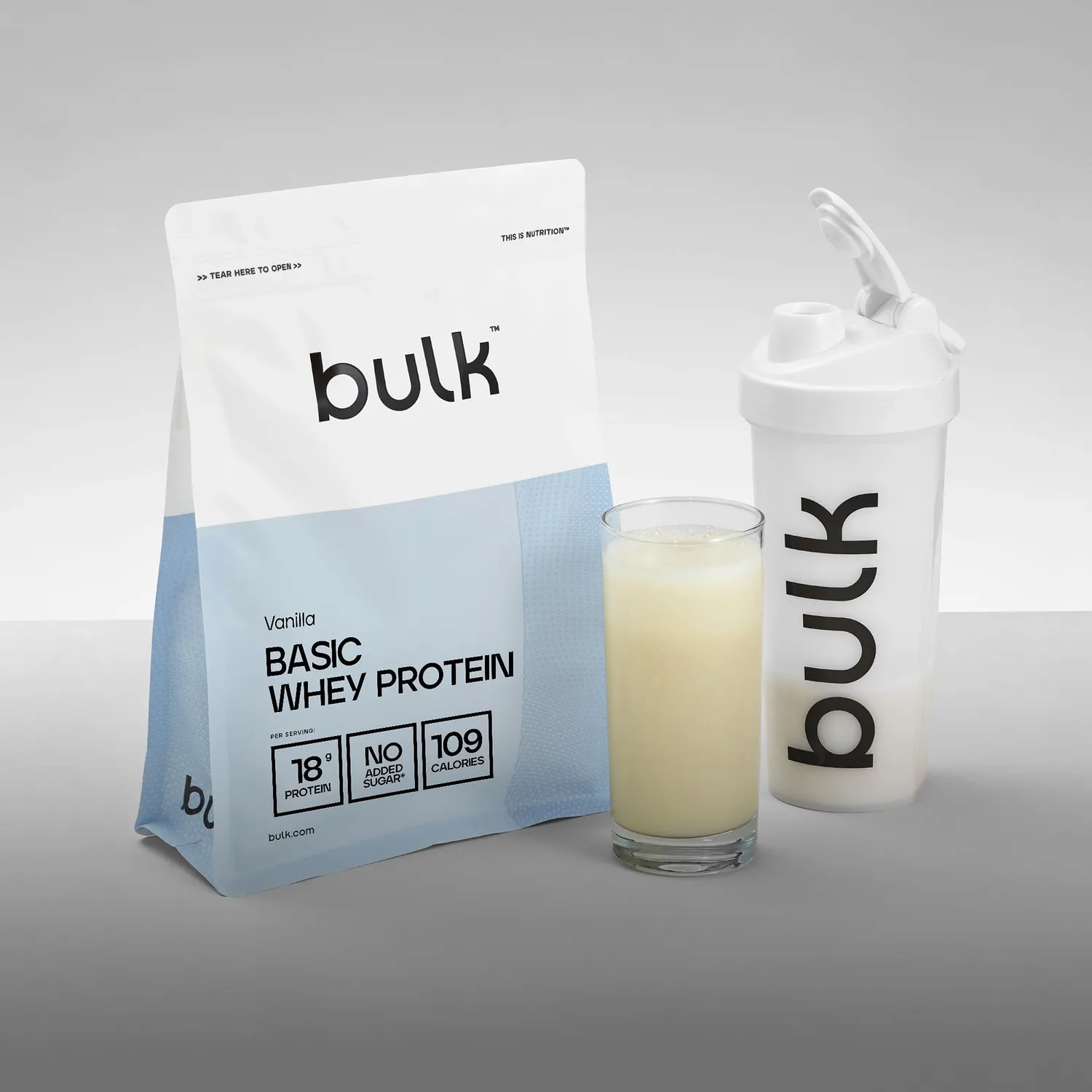 Bulk Basic protéine vanille 1,25 kg 41 portions