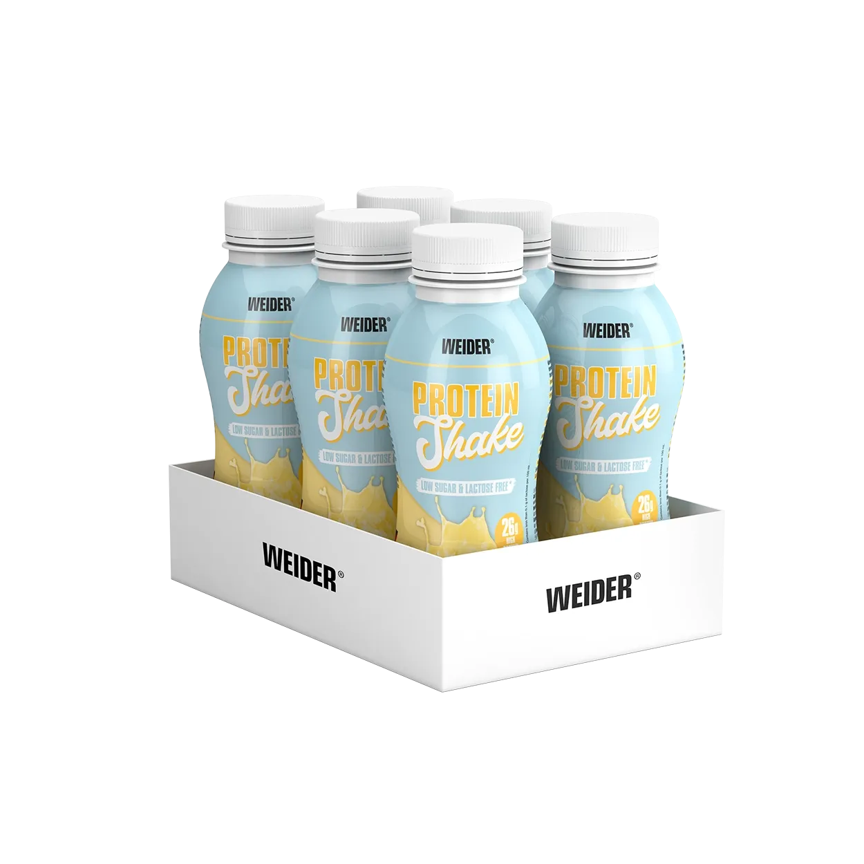 Weider Protein Shake boisson protéinée chocolat pack de 6