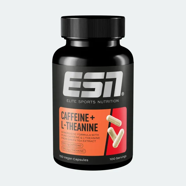 ESN Caffeine + L-Theanine gélules 100 gélules concentration