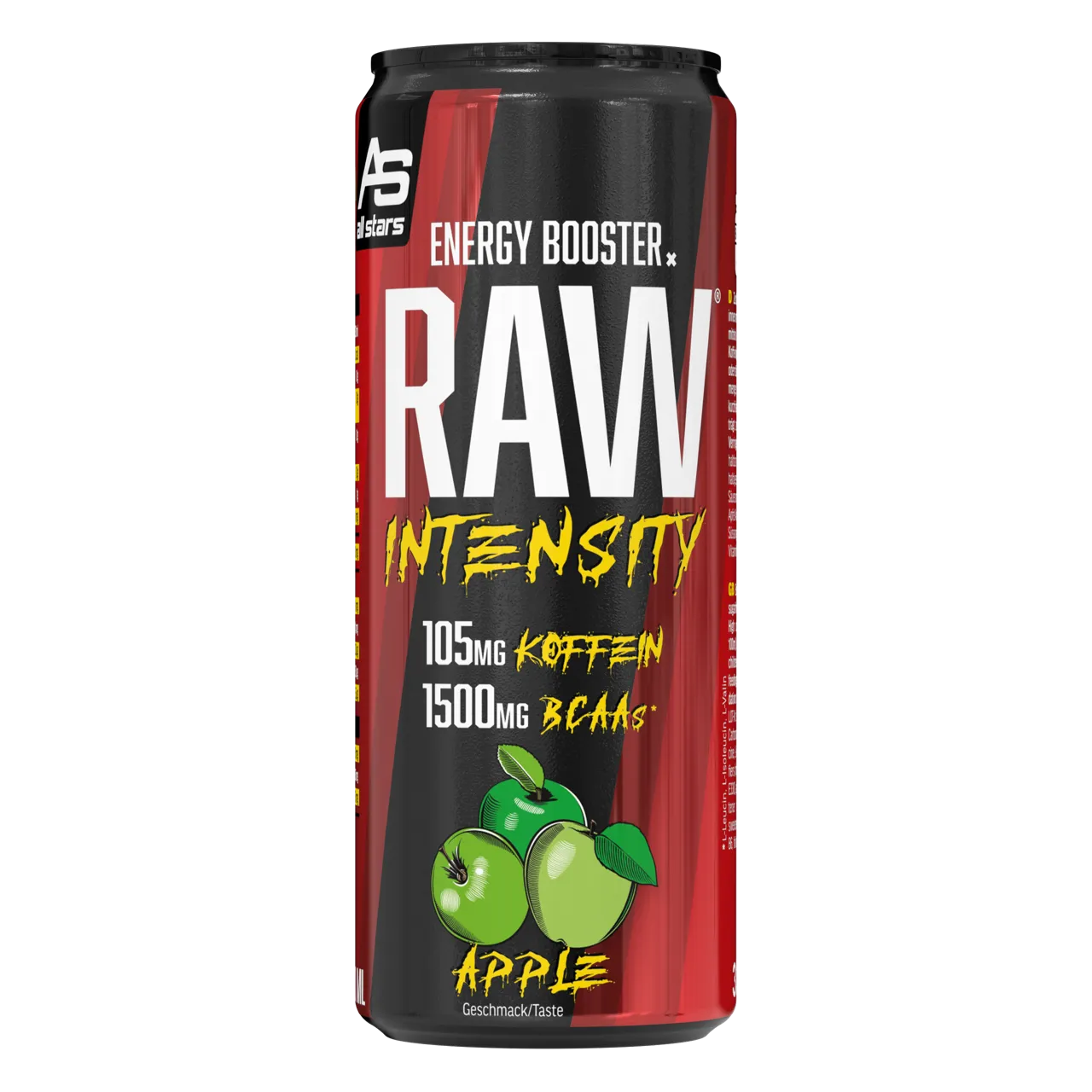 AllStars Raw Intensity boisson énergisante orange 330 ml