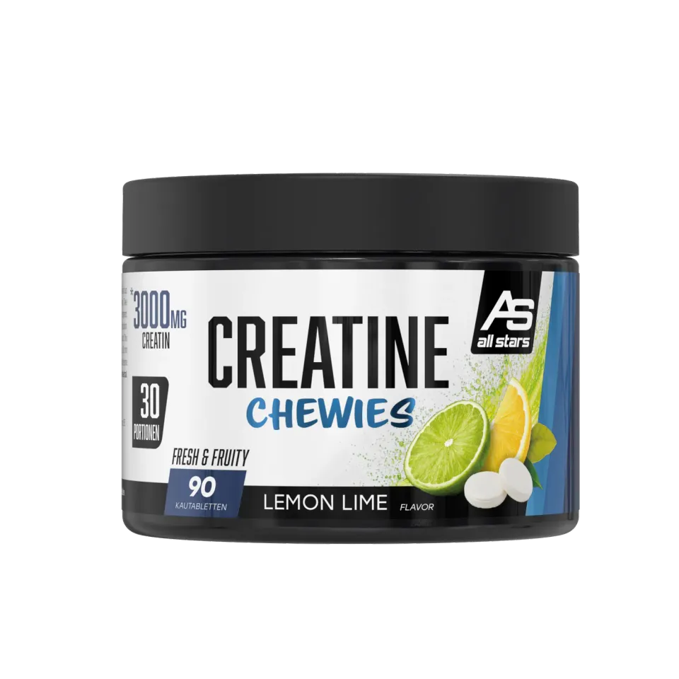 AllStars Creatine Chewies créatine à mâcher citron 90 tablettes