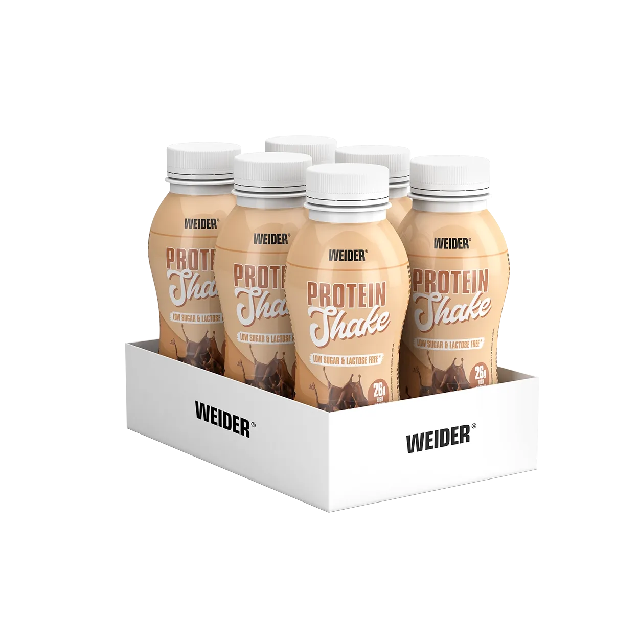 Weider Protein Shake boisson protéinée chocolat pack de 6