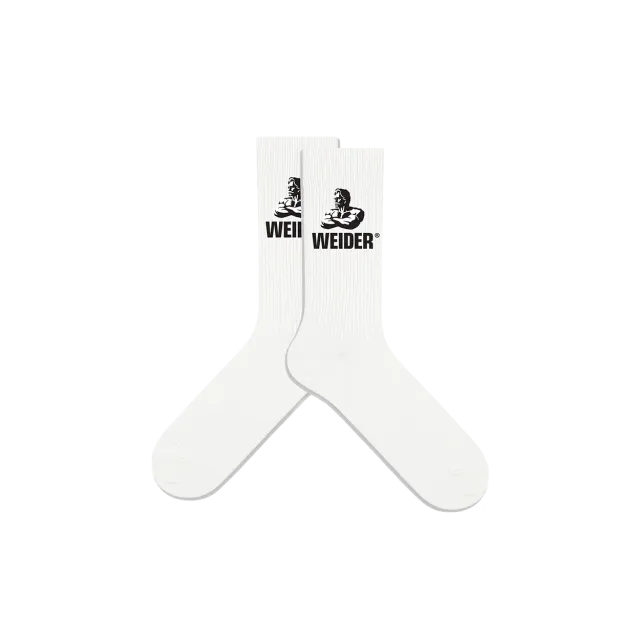 Weider Socken White chaussettes blanches taille unique