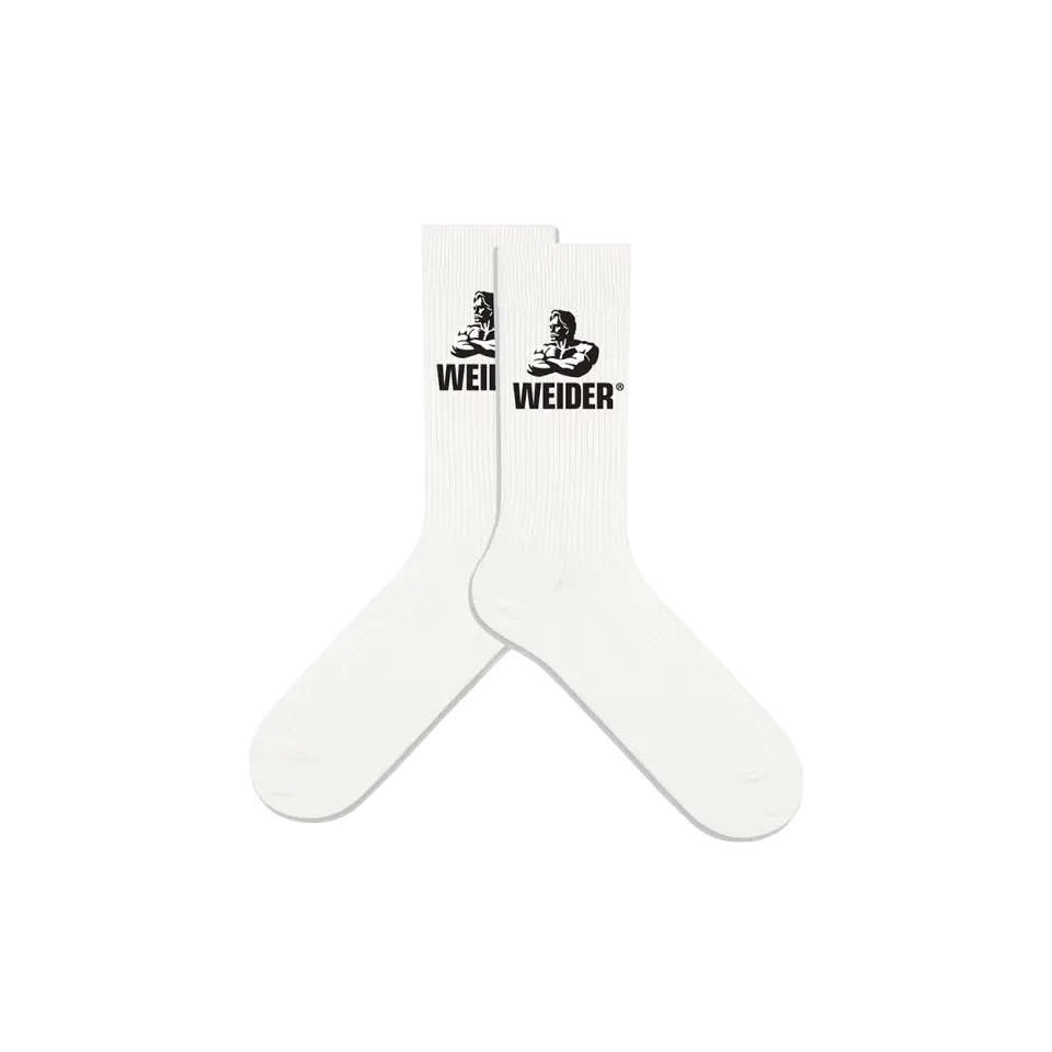 Weider Socken White chaussettes blanches taille unique