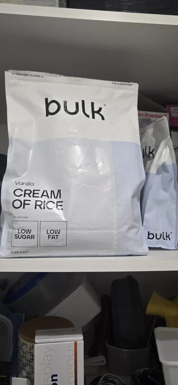 BULK Crème de riz vanille 1 kg sans gluten