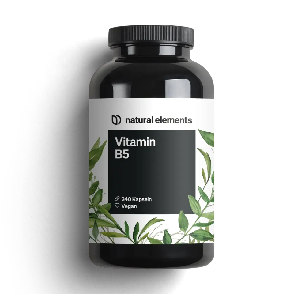 Natural Elements Vitamine B5 gélules 240, acide pantothénique