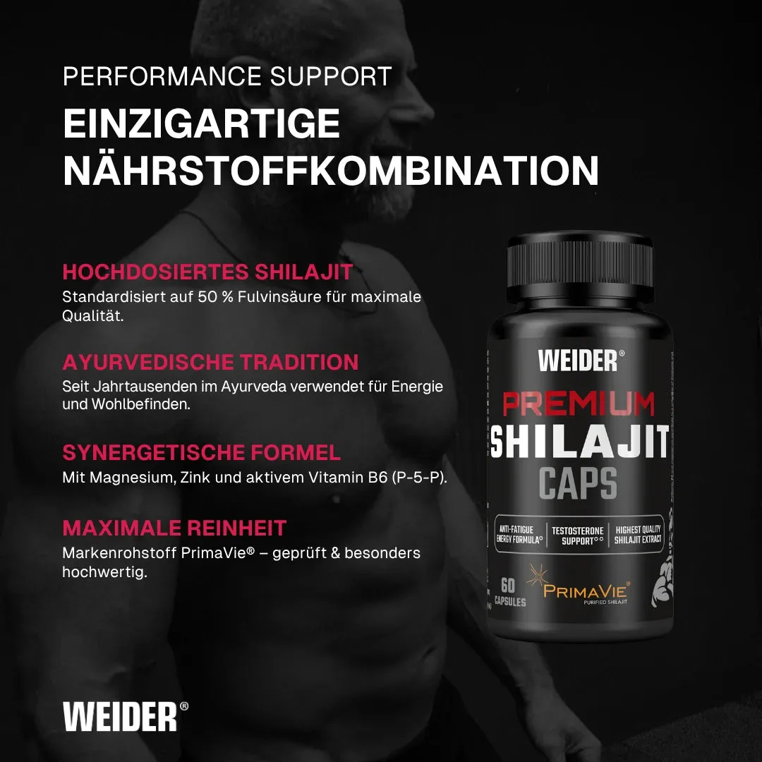 Weider Premium Shilajit gélules PrimaVie