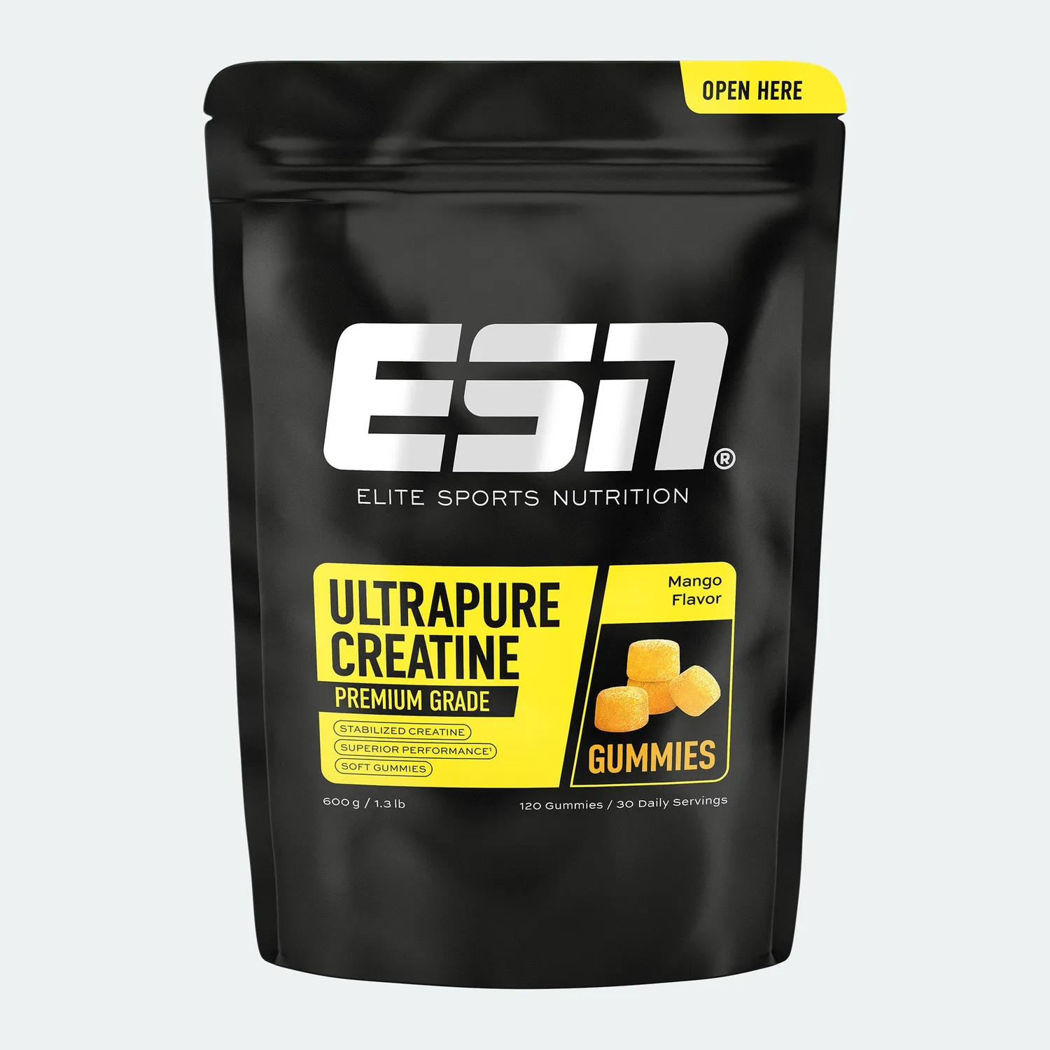 ESN Creatine Gummies gummies 4 gummies mango fruité