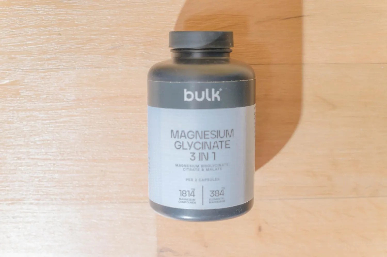 BULK Magnésium 3-en-1 Complexe comprimés 90 unités vegan