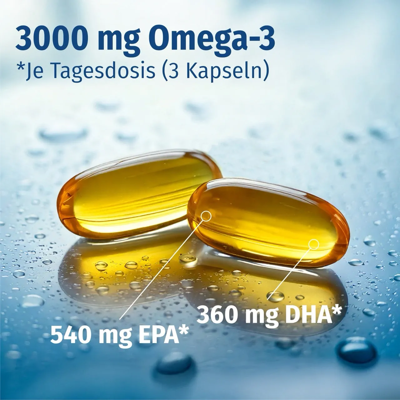 AllStars Omega-3 Fish Oil capsules 90 unités EPA DHA