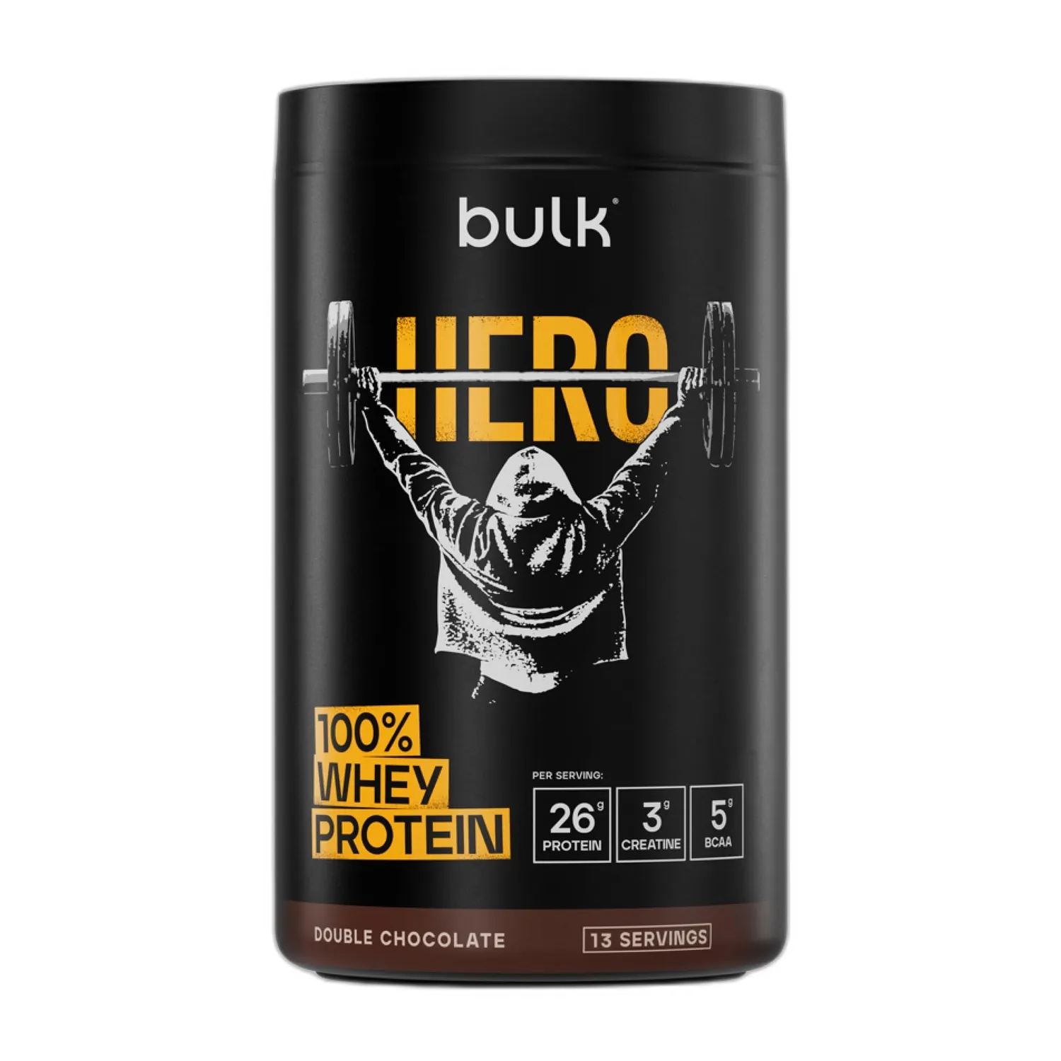 BULK Hero 100% Whey protéine poudre 910 g Double Chocolat créatine