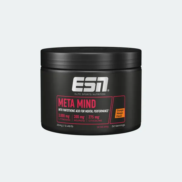 ESN Meta Mind poudre 224 g Orange Mango vegan