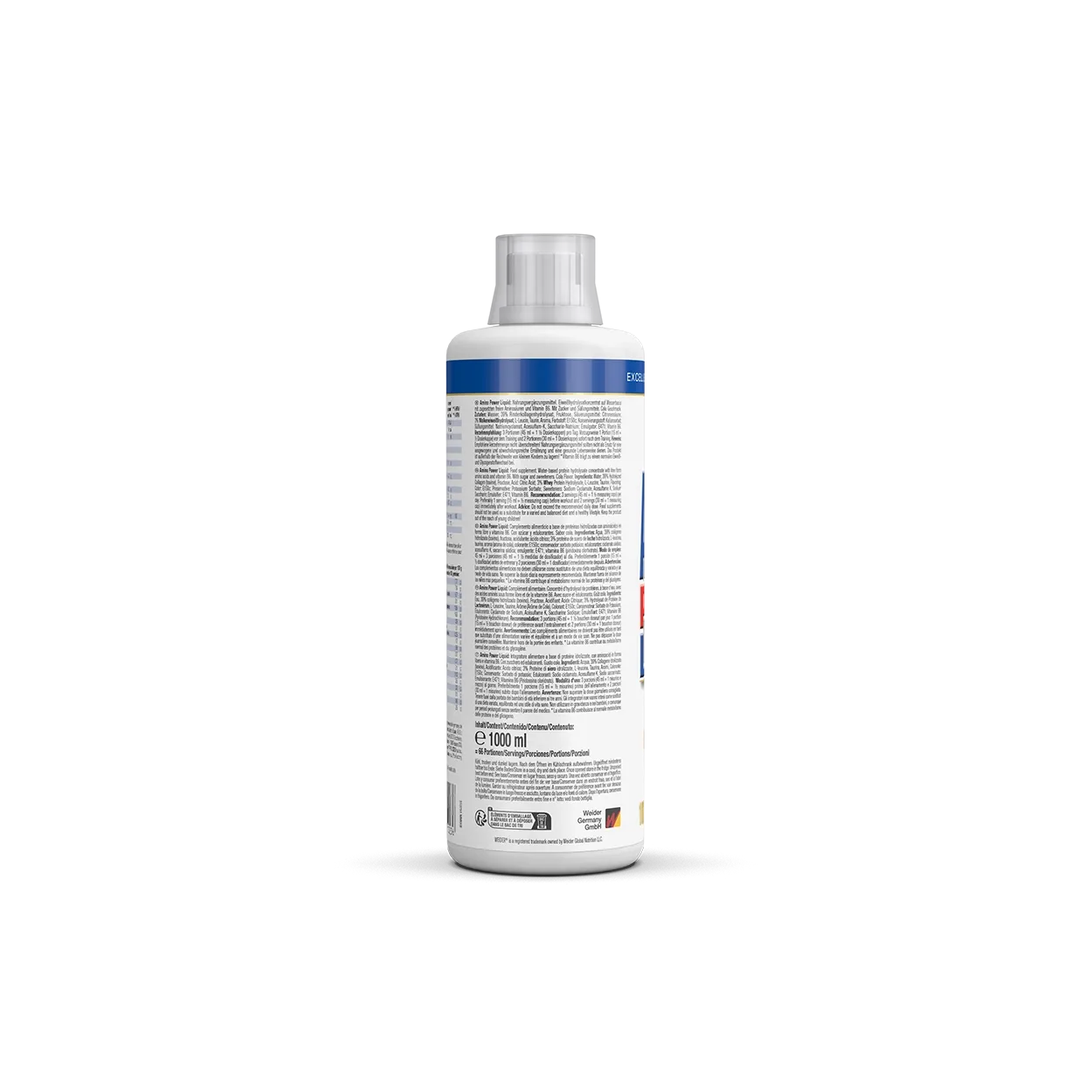 Weider Amino Power Liquid boisson acides aminés Cola 1000 ml