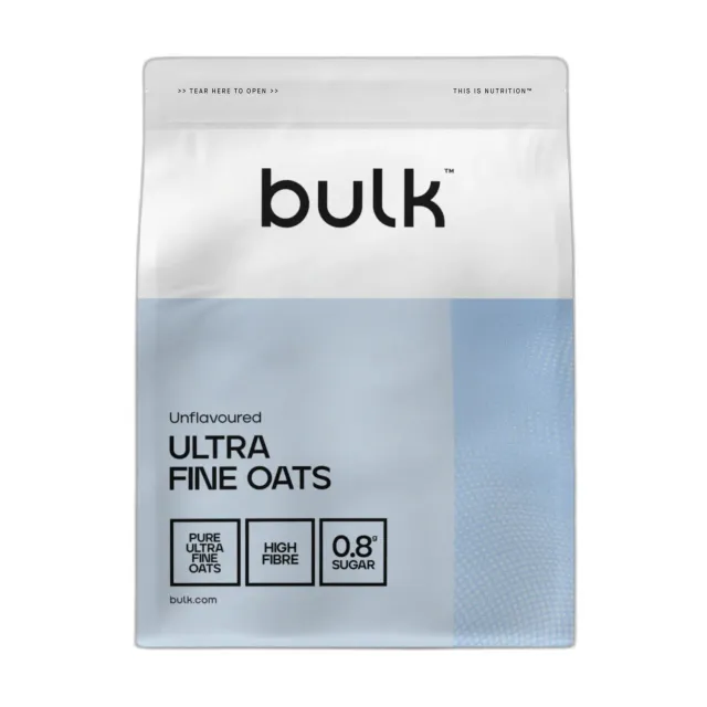 BULK Avoine Instantanée poudre 2,5 kg riche en fibres