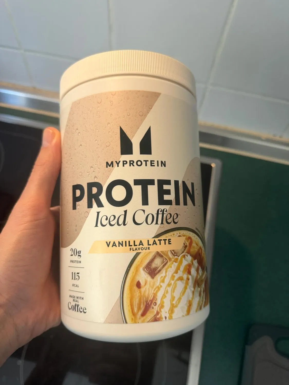 Myprotein Café Glacé Protéiné poudre Vanille Iced Latte 20 doses caféiné