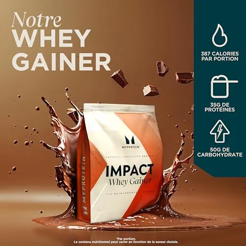 Myprotein Weight Gainer protéine chocolat 2,5 kg