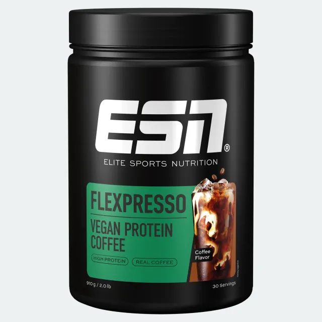 ESN Flexpresso café protéiné vegan 910g coffee