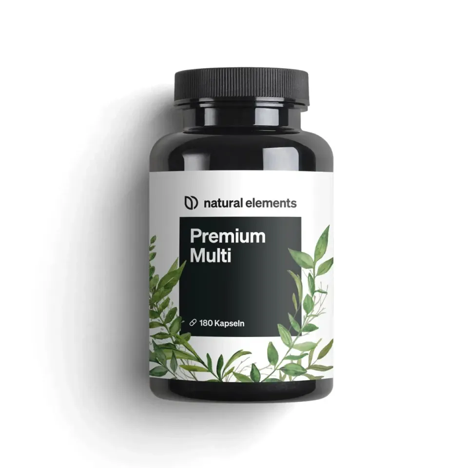 Natural Elements Premium Multi gélules 180 – 25 nutriments