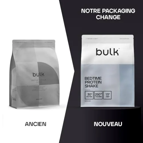BULK Complete Bedtime Shake Protéiné Pré-Nuit chocolat 2,5 kg caséine
