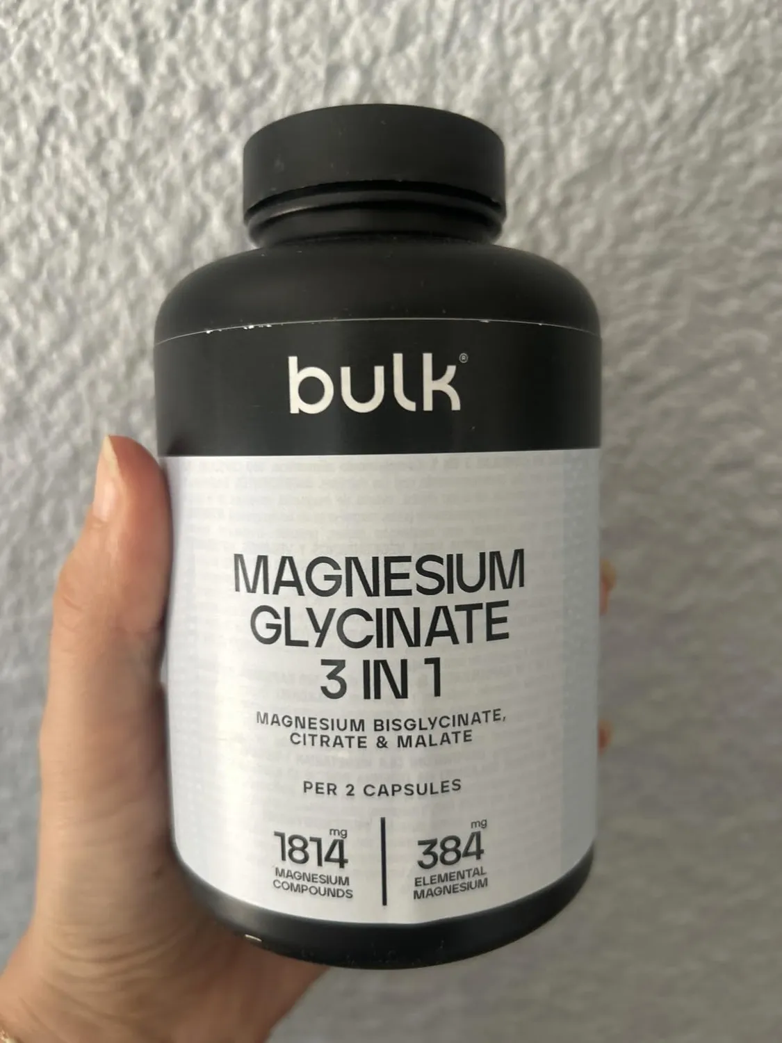 BULK Magnésium 3-en-1 Complexe comprimés 90 unités vegan