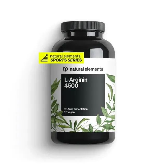 Natural Elements L-Arginin gélules 365 chlorhydrate végétales