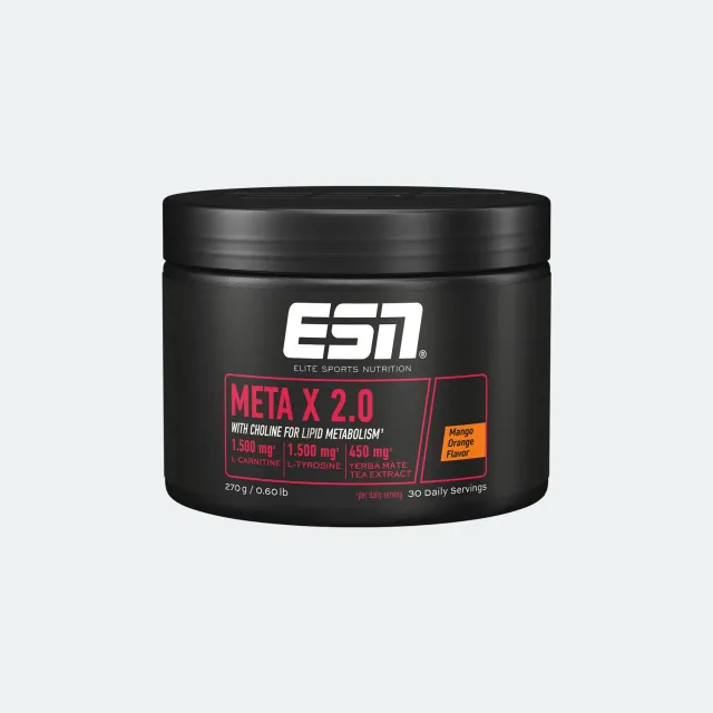 ESN Meta X 2.0 boisson mangue-orange 270 g