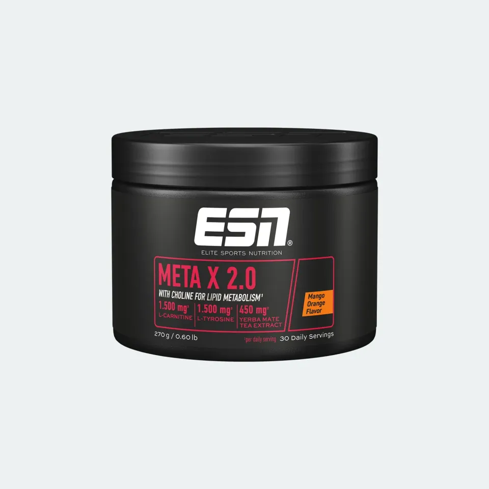 ESN Meta X 2.0 boisson mangue-orange 270 g