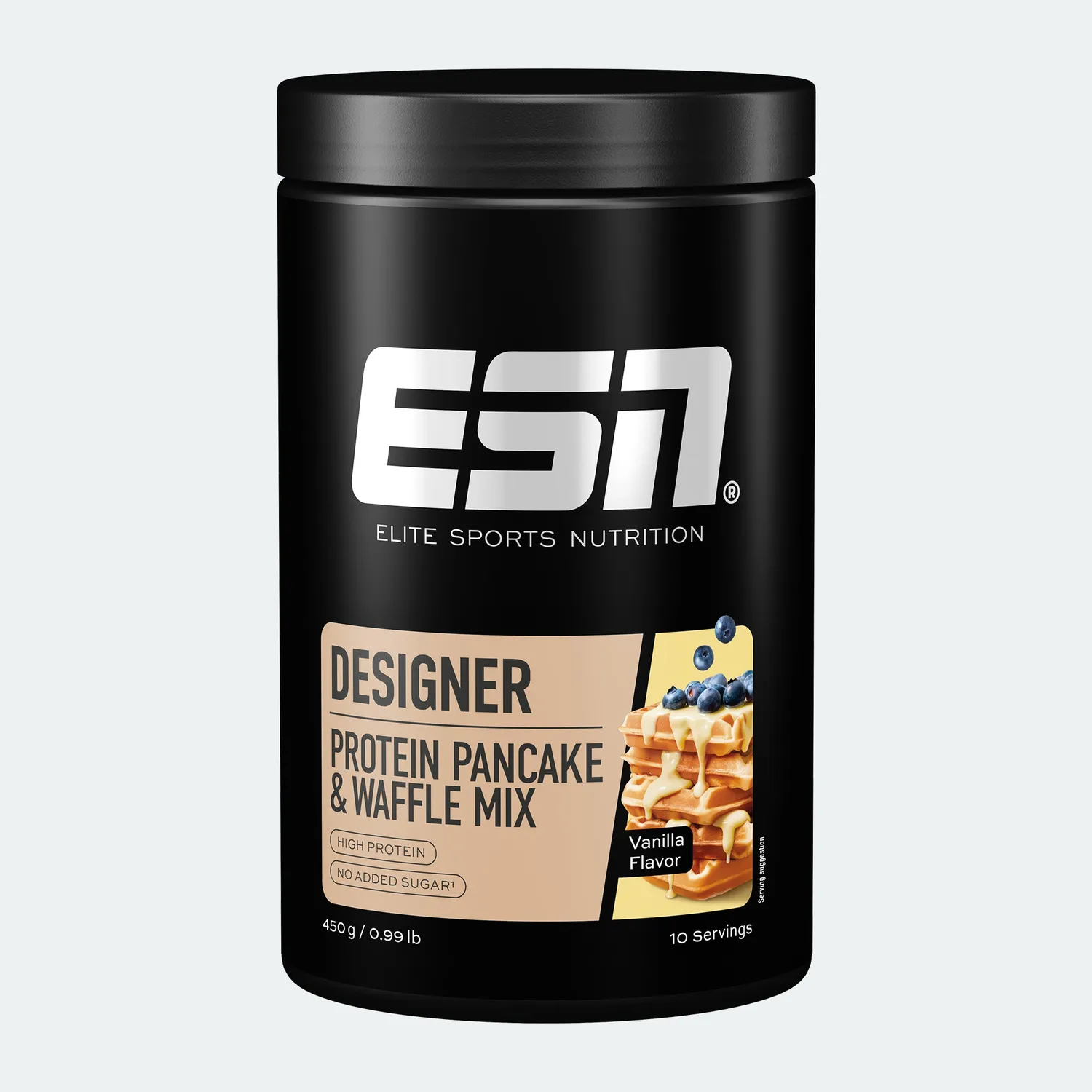 ESN Designer Protein Pancake and Waffle Mix préparation pancakes Neutral 45 g protéines