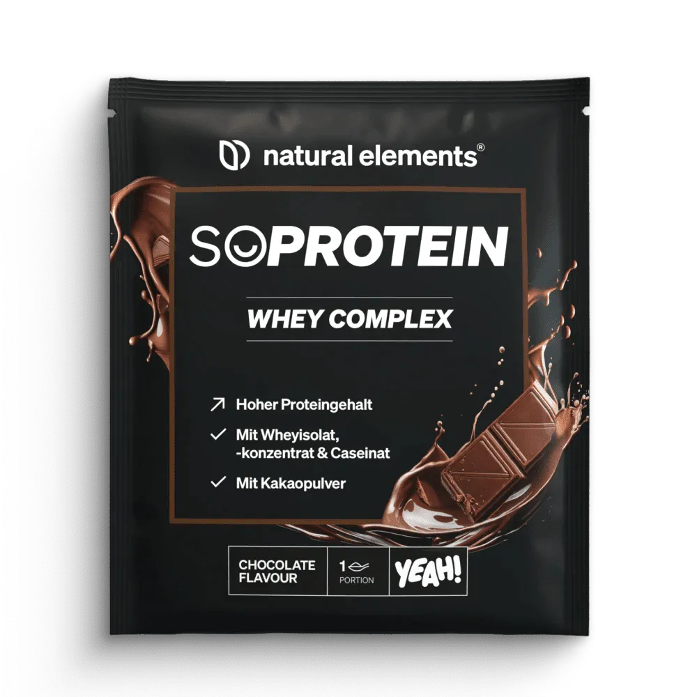 Natural Elements SoProtein Whey Complex whey protéine 690 g fraise