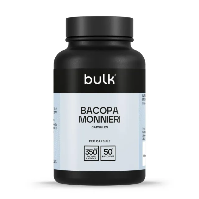 Bulk Bacopa Monnieri gélules 350 mg standardisé bacosides