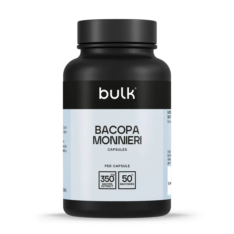 Bulk Bacopa Monnieri gélules 350 mg standardisé bacosides
