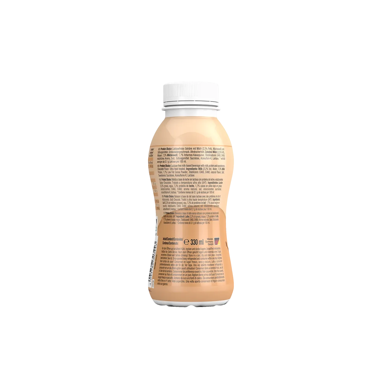 Weider Protein Shake boisson protéinée chocolat 330 ml sans lactose