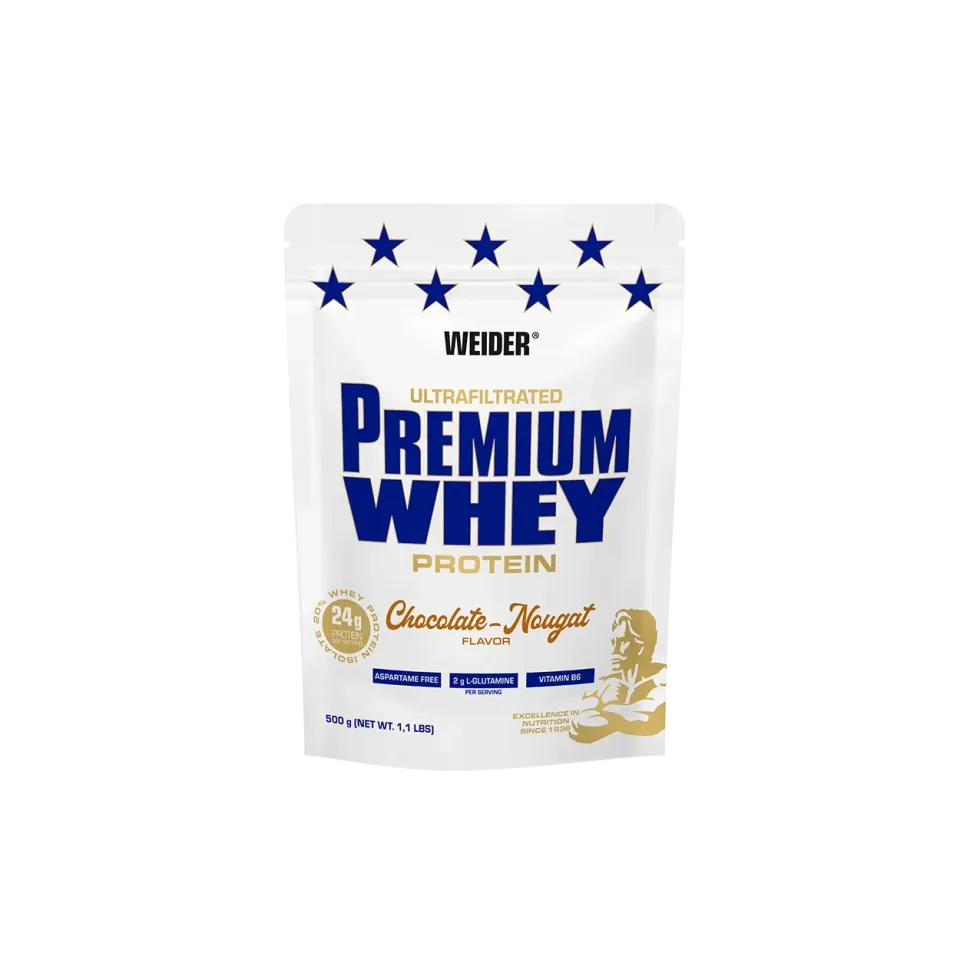 Weider Premium Whey protéine Chocolate Nougat 500 g
