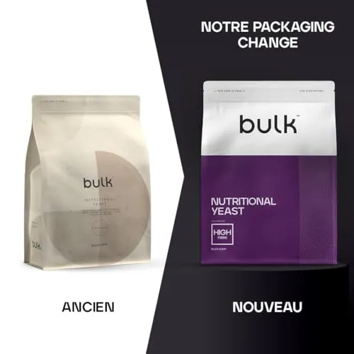 BULK Flocons de levure nutritionnelle vegan 300 g vitamine B