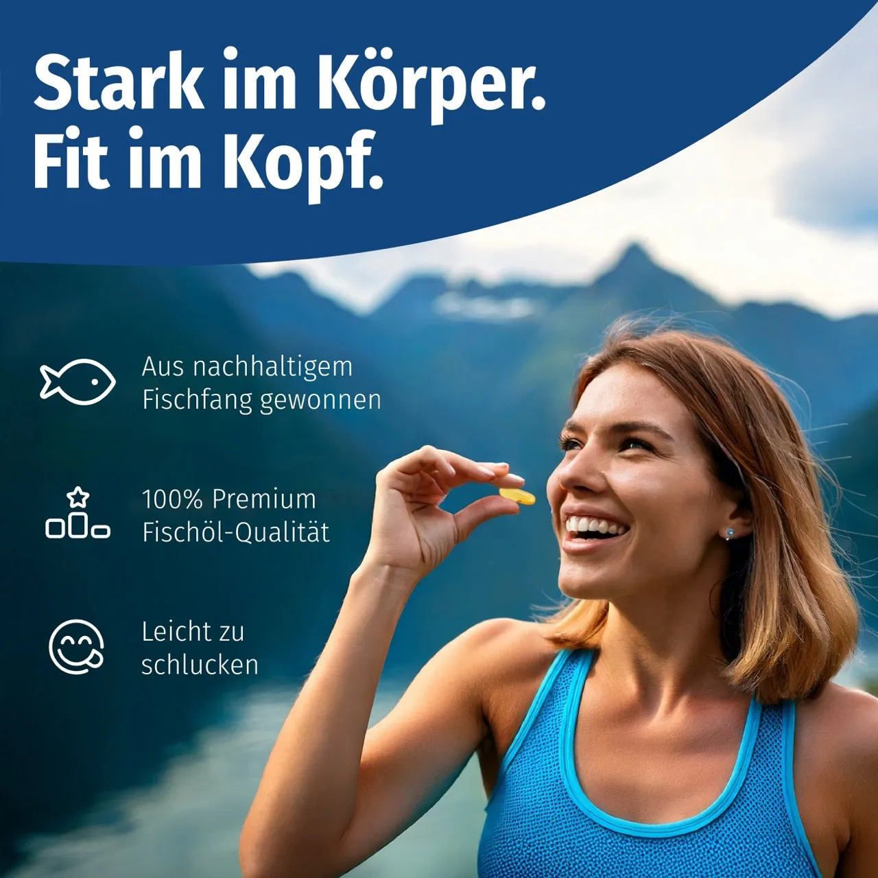 AllStars Omega-3 Fish Oil capsules 90 unités EPA DHA