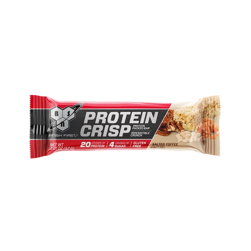 BSN Protein Crisp barre protéinée Chocolat Crunch 12 barres