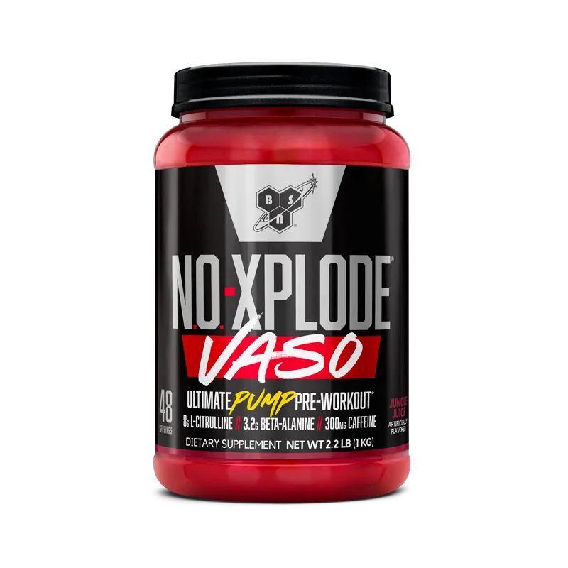 BSN N.O.-Xplode Vaso pré-workout cerise 24 doses congestion