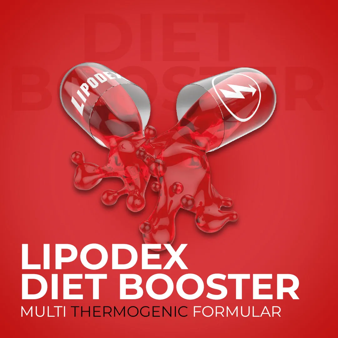 AllStars Lipodex Diet Booster capsules 120 unités, formule multi-thermogénique